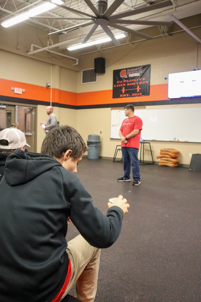 football leadership meeting
